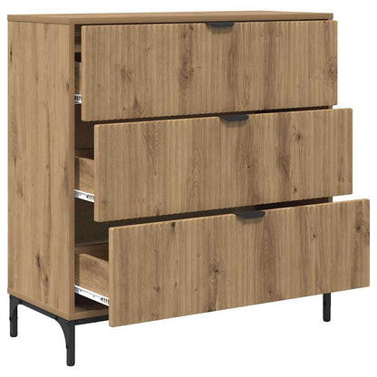 Credenza Rovere artigianale 79,5 x 33 x 82 cm Legno multistrato