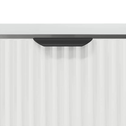 Tavolino da salotto Bianco 90 x 49 x 46 cm Legno multistrato | homemem39