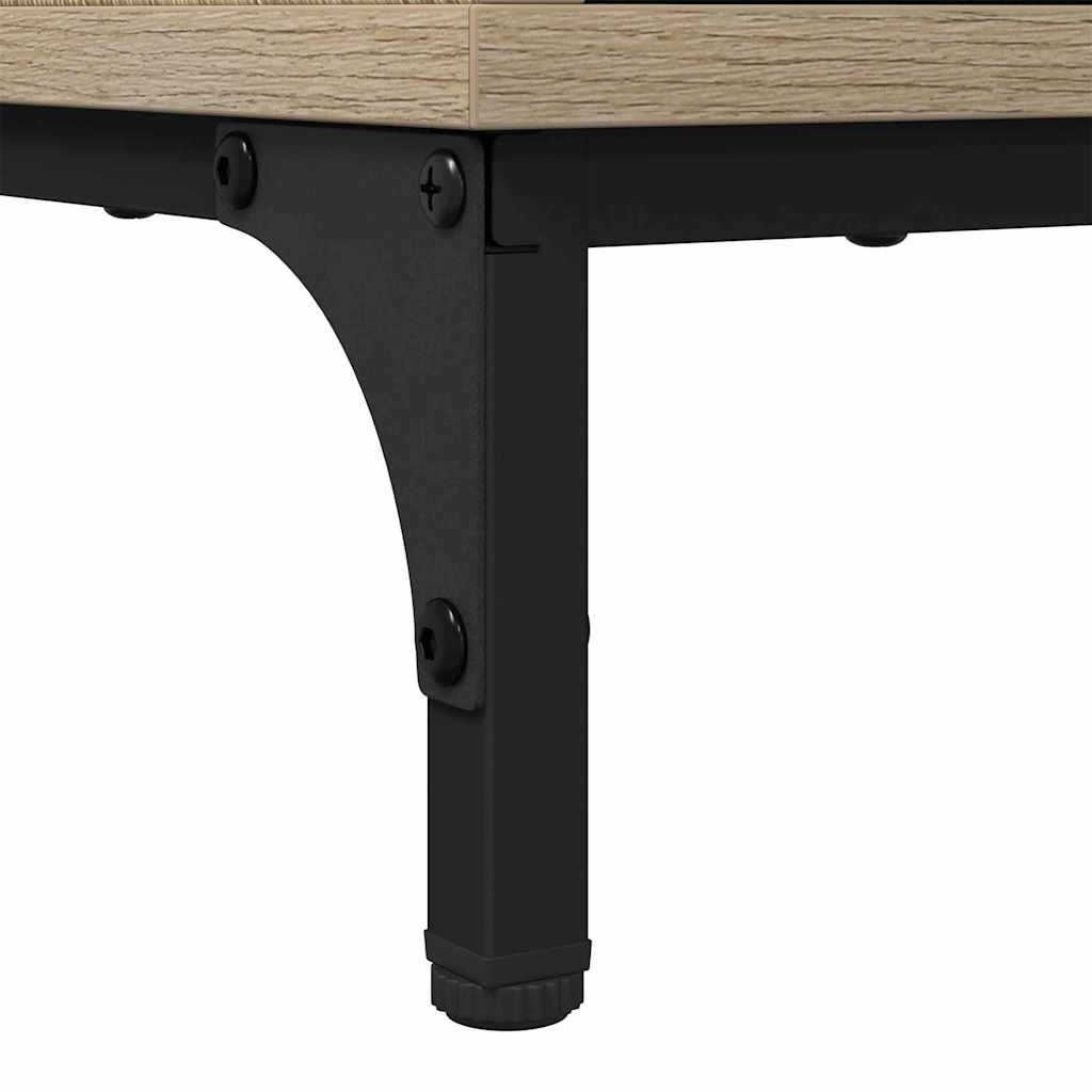 Tavolino da salotto con cassetto Rovere Sonoma 90 x 49 x 46 cm | homemem39