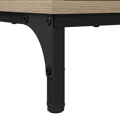Tavolino da salotto con cassetto Rovere Sonoma 90 x 49 x 46 cm