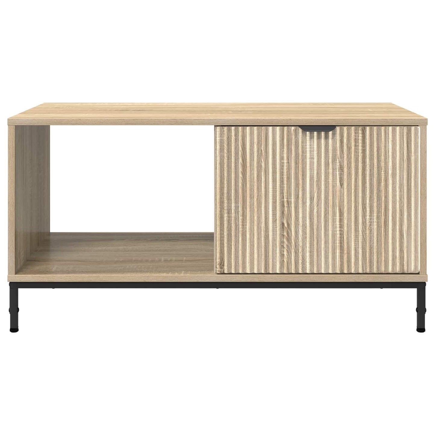 Tavolino da salotto con cassetto Rovere Sonoma 90 x 49 x 46 cm
