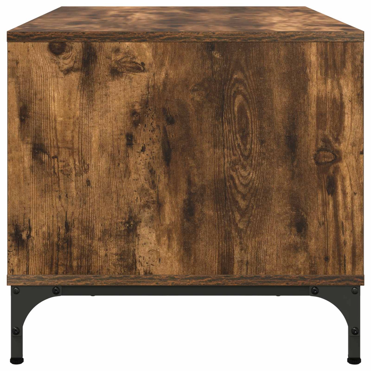 Tavolino da salotto con cassetto Rovere fumé 90 x 49 x 46 cm