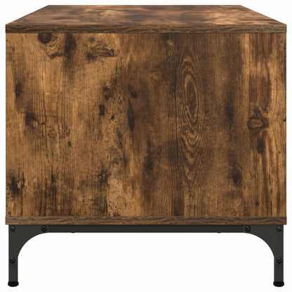 Tavolino da salotto con cassetto Rovere fumé 90 x 49 x 46 cm