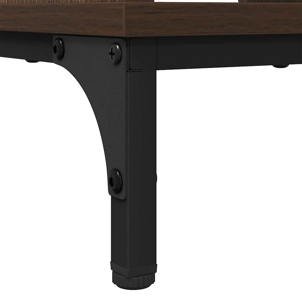 Tavolino da salotto con cassetto Rovere Marrone 90 x 49 x 46 cm | homemem39