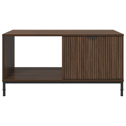 Tavolino da salotto con cassetto Rovere Marrone 90 x 49 x 46 cm | homemem39