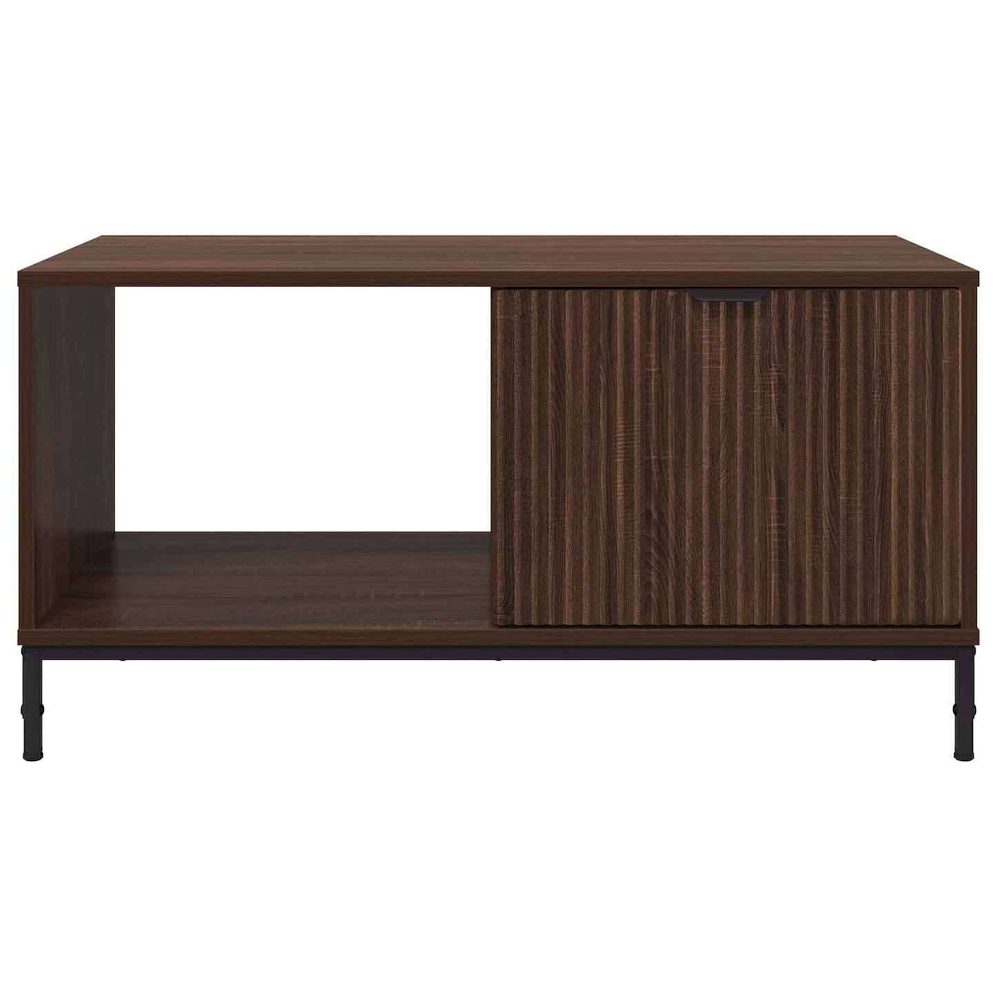 Tavolino da salotto con cassetto Rovere Marrone 90 x 49 x 46 cm