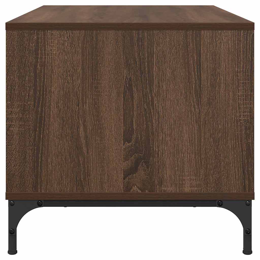Tavolino da salotto con cassetto Rovere Marrone 90 x 49 x 46 cm | homemem39