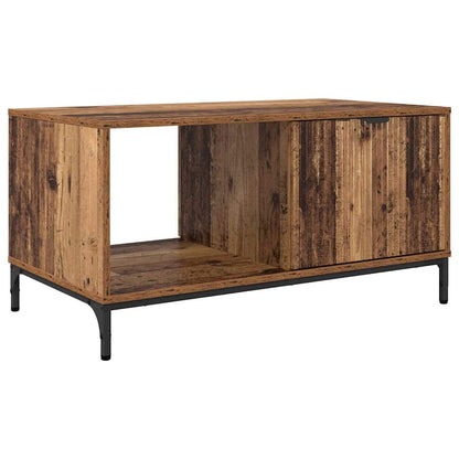 Tavolino da salotto con cassetto Legno vecchio 90 x 49 x 46 cm | homemem39