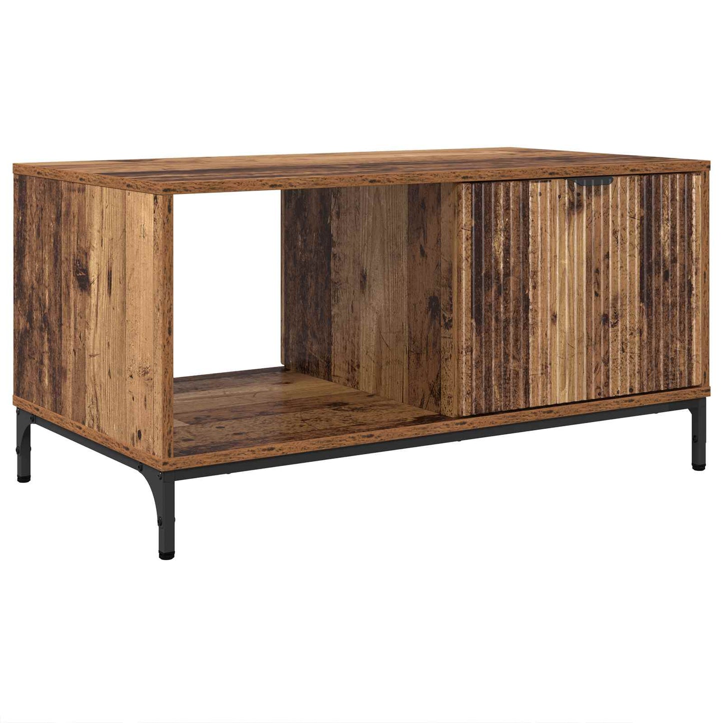 Tavolino da salotto con cassetto Legno vecchio 90 x 49 x 46 cm | homemem39