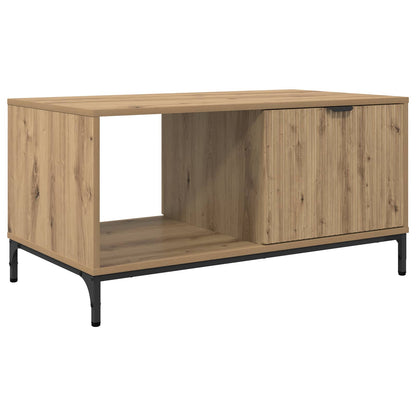Tavolino da salotto Rovere artigianale 90 x 49 x 46 cm