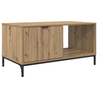 Tavolino da salotto Rovere artigianale 90 x 49 x 46 cm
