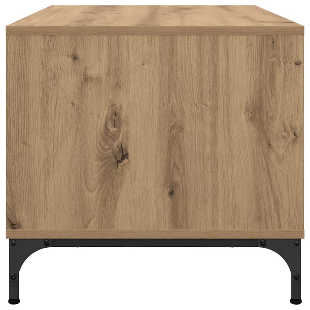 Tavolino da salotto Rovere artigianale 90 x 49 x 46 cm | homemem39