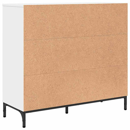 Credenza Bianco 89,5 x 33 x 82 cm Legno multistrato