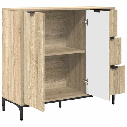 Credenza Rovere Sonoma 89,5 x 33 x 82 cm Legno multistrato