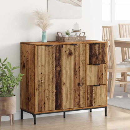 Credenza Legno vecchio 89,5 x 33 x 82 cm Legno multistrato