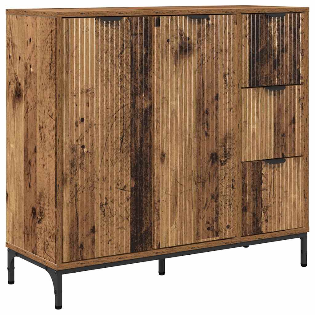 Credenza Legno vecchio 89,5 x 33 x 82 cm Legno multistrato