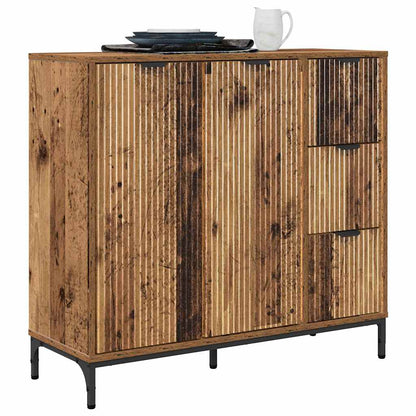 Credenza Legno vecchio 89,5 x 33 x 82 cm Legno multistrato