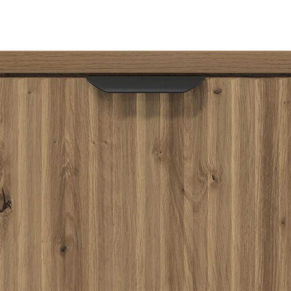 Credenza Rovere artigianale 89,5 x 33 x 82 cm Legno multistrato