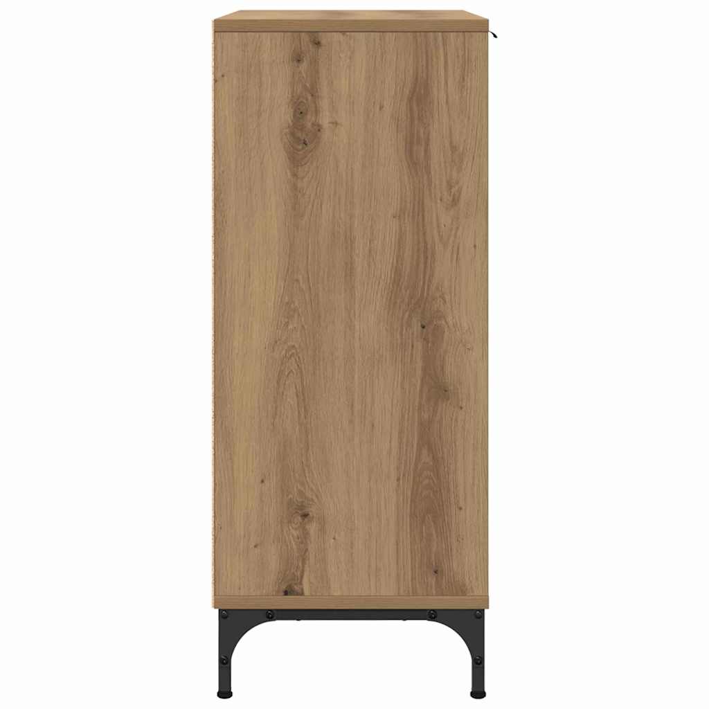 Credenza Rovere artigianale 89,5 x 33 x 82 cm Legno multistrato