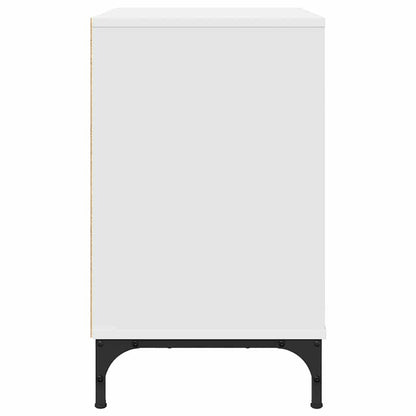 Comodino Bianco 63.5 x 36 x 61 cm Legno multistrato