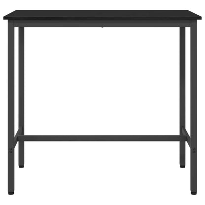 tavolo Rovere Nero 100 x 50 x 90,5 cm