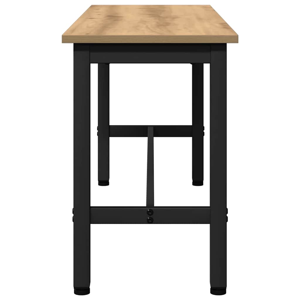 Panchina da pranzo 2 pcs Rovere artigianale