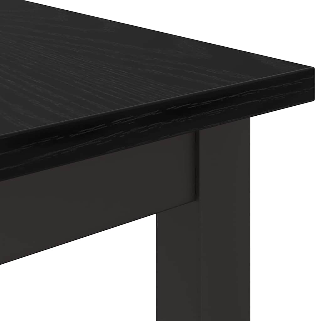 tavolo Rovere Nero 100 x 50 x 76,5 cm | homemem39