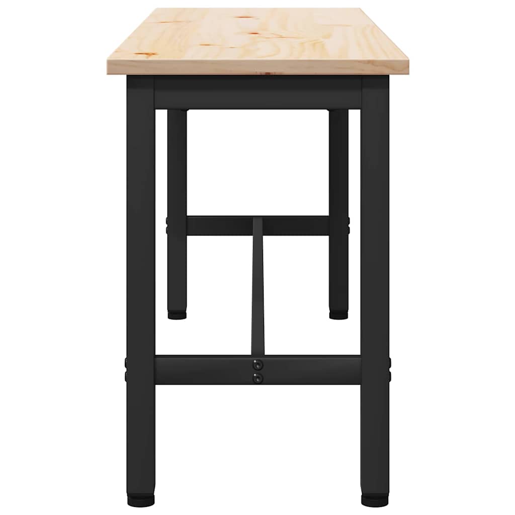 Panchina da pranzo Naturale 100 x 32,5 x 49 cm