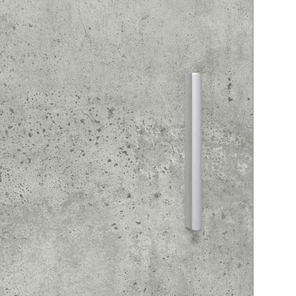 Armadio in Legno Grigio cemento 50 x 29 x 100 cm