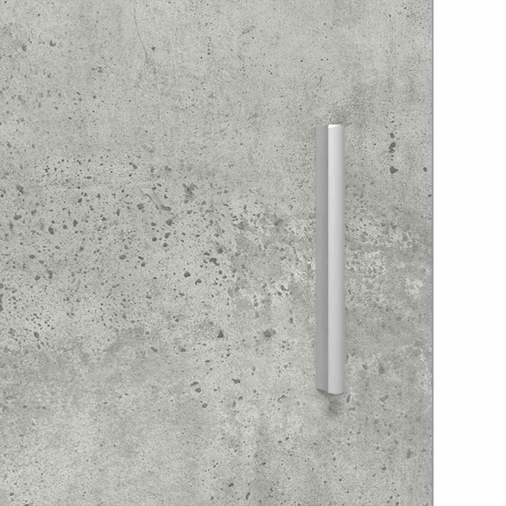 Armadio in Legno Grigio cemento 50 x 29 x 100 cm