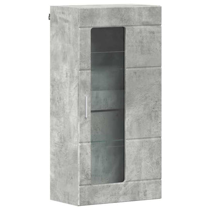 Armadio in Legno Grigio cemento 50 x 29 x 100 cm