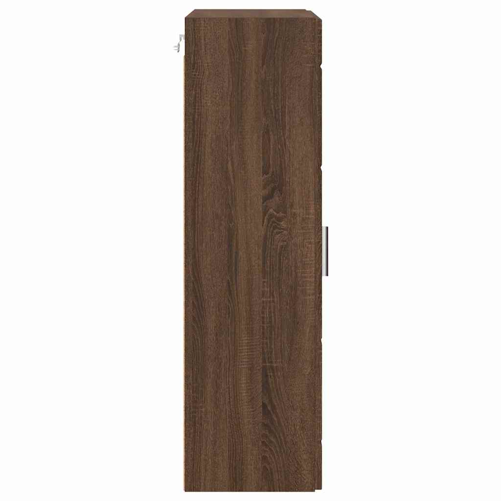 Armadio in Legno Rovere Marrone 50 x 29 x 100 cm