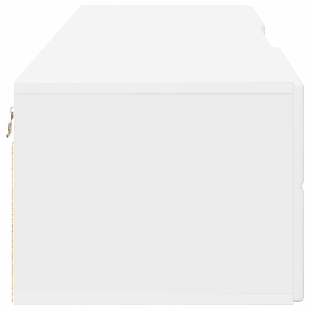 Armadio in Legno Bianco 150 x 39 x 30 cm Legno multistrato