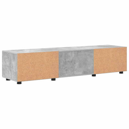 Armadio in Legno con cassetto Grigio cemento 150 x 39 x 30 cm