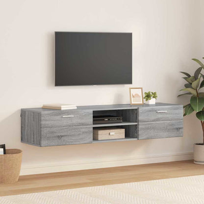 Armadio in Legno con cassetto Grigio Sonoma 150 x 39 x 30 cm