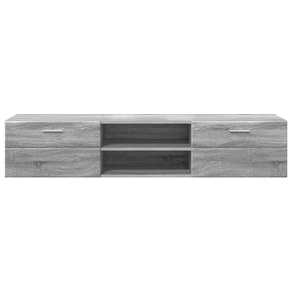 Armadio in Legno con cassetto Grigio Sonoma 150 x 39 x 30 cm