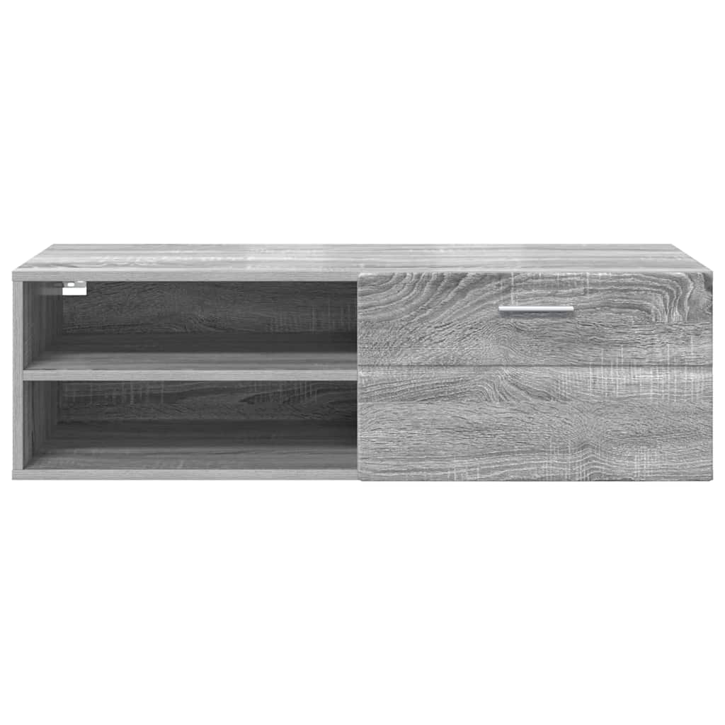 Armadio in Legno con cassetto Grigio Sonoma 100,5 x 39 x 30 cm