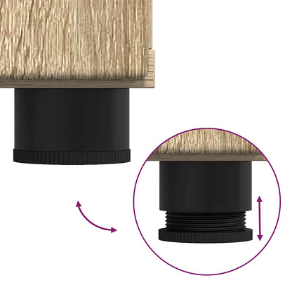 Credenza Rovere Sonoma 55,5 x 29 x 100 cm Legno multistrato