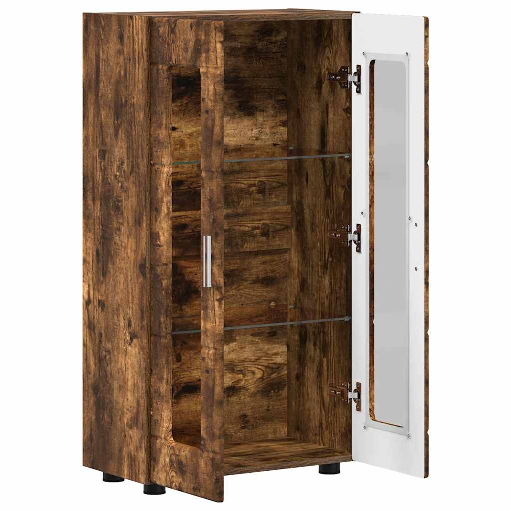 Credenza Rovere fumé 55,5 x 29 x 100 cm Legno multistrato