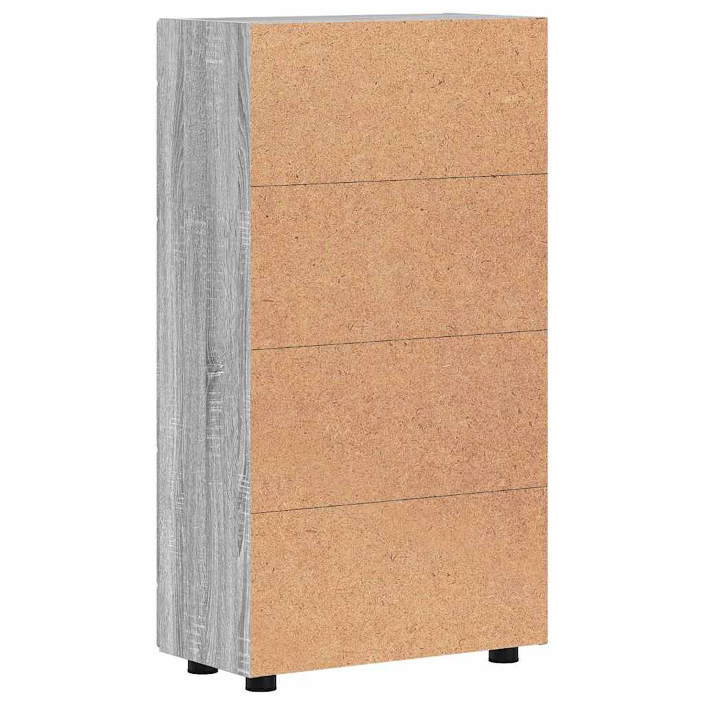 Credenza Grigio Sonoma 55,5 x 29 x 100 cm Legno multistrato