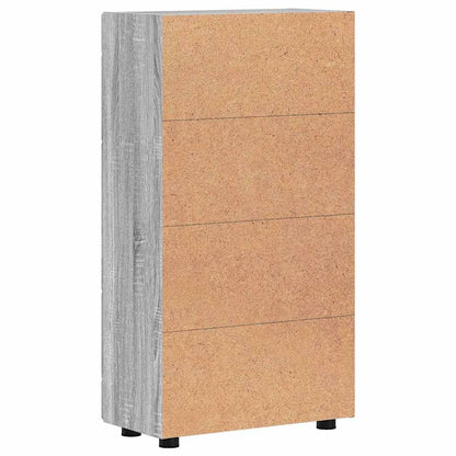 Credenza Grigio Sonoma 55,5 x 29 x 100 cm Legno multistrato