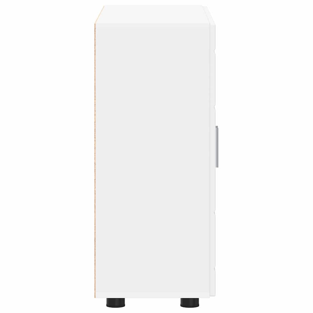 Armadio in Legno Bianco 88,5 x 30,5 x 73 cm Legno multistrato