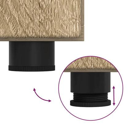 Armadio in Legno Rovere Sonoma 88,5 x 30,5 x 73 cm