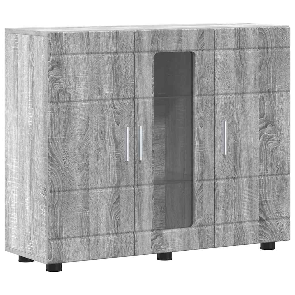 Armadio in Legno Grigio Sonoma 88,5 x 30,5 x 73 cm