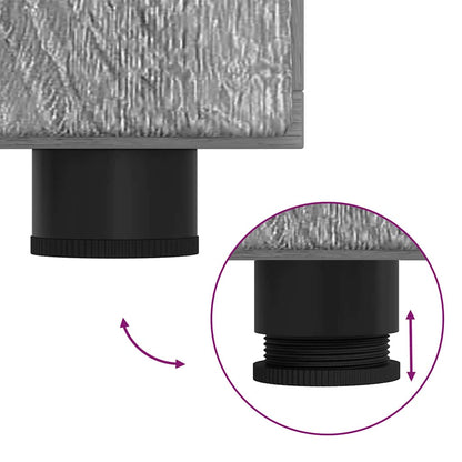 Armadio in Legno Grigio Sonoma 88,5 x 30,5 x 73 cm