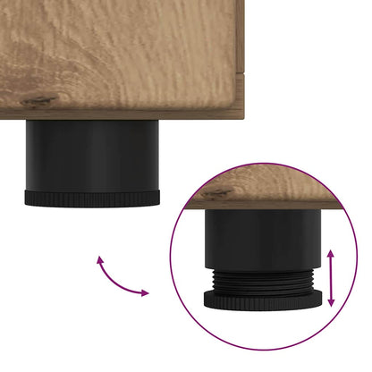 Armadio in Legno Rovere artigianale 88,5 x 30,5 x 73 cm