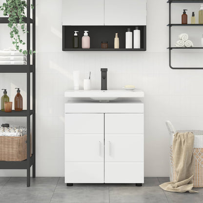 Set di Armadi da Bagno TULUM Bianco 60 x 34 x 63 cm | homemem39