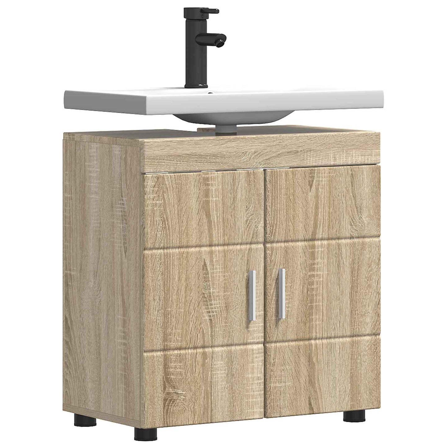 Set di Armadi da Bagno TULUM Rovere Sonoma 60 x 34 x 63 cm | homemem39
