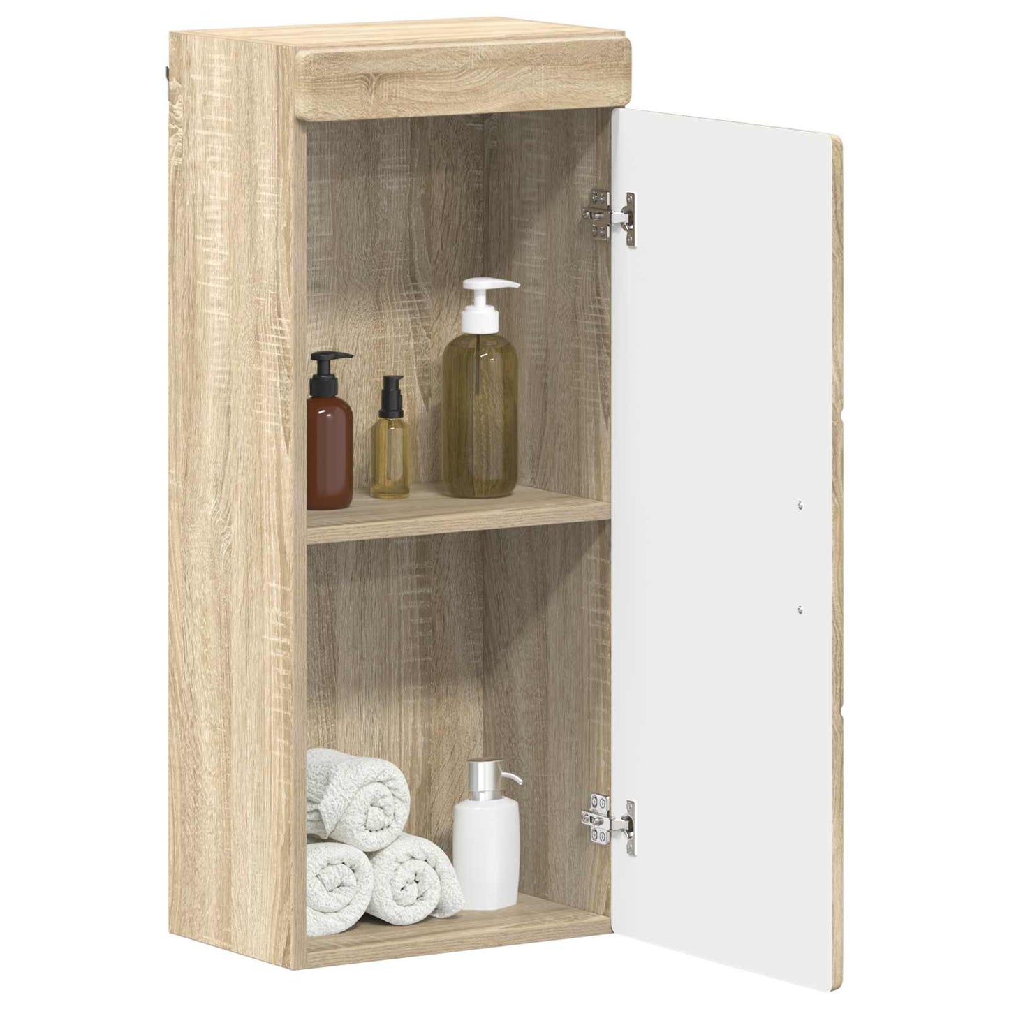 Armadio da bagno a muro TULUM Rovere Sonoma 37 x 24,5 x 86 cm | homemem39