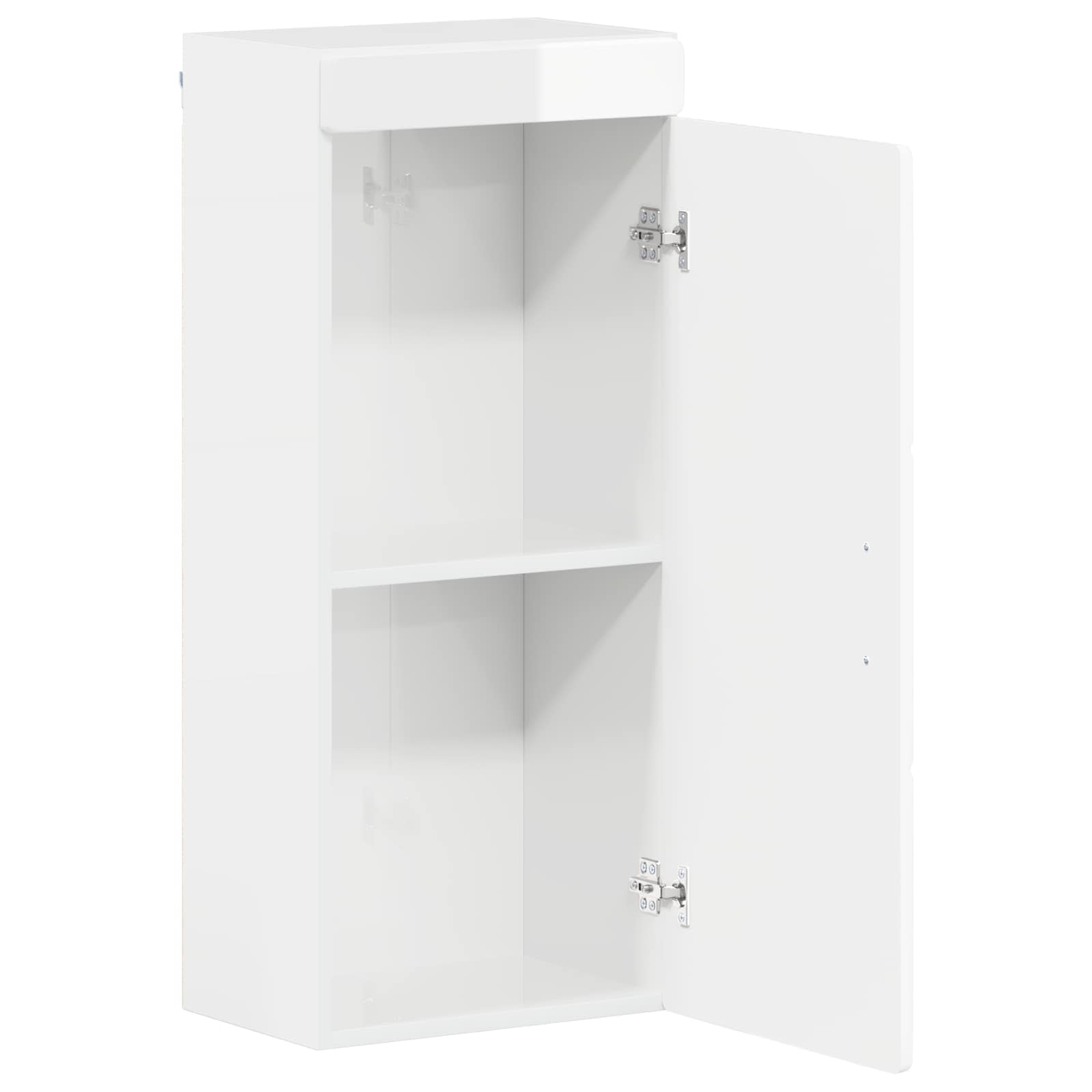 Armadio da bagno a muro TULUM Bianco Lucido 37 x 24,5 x 86 cm | homemem39